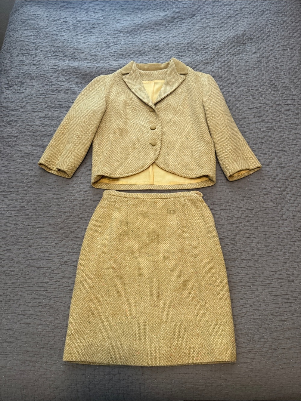 Vintage 50’s / 60’s Int. Ladies Garment Workers Union Skirt Jacket Set